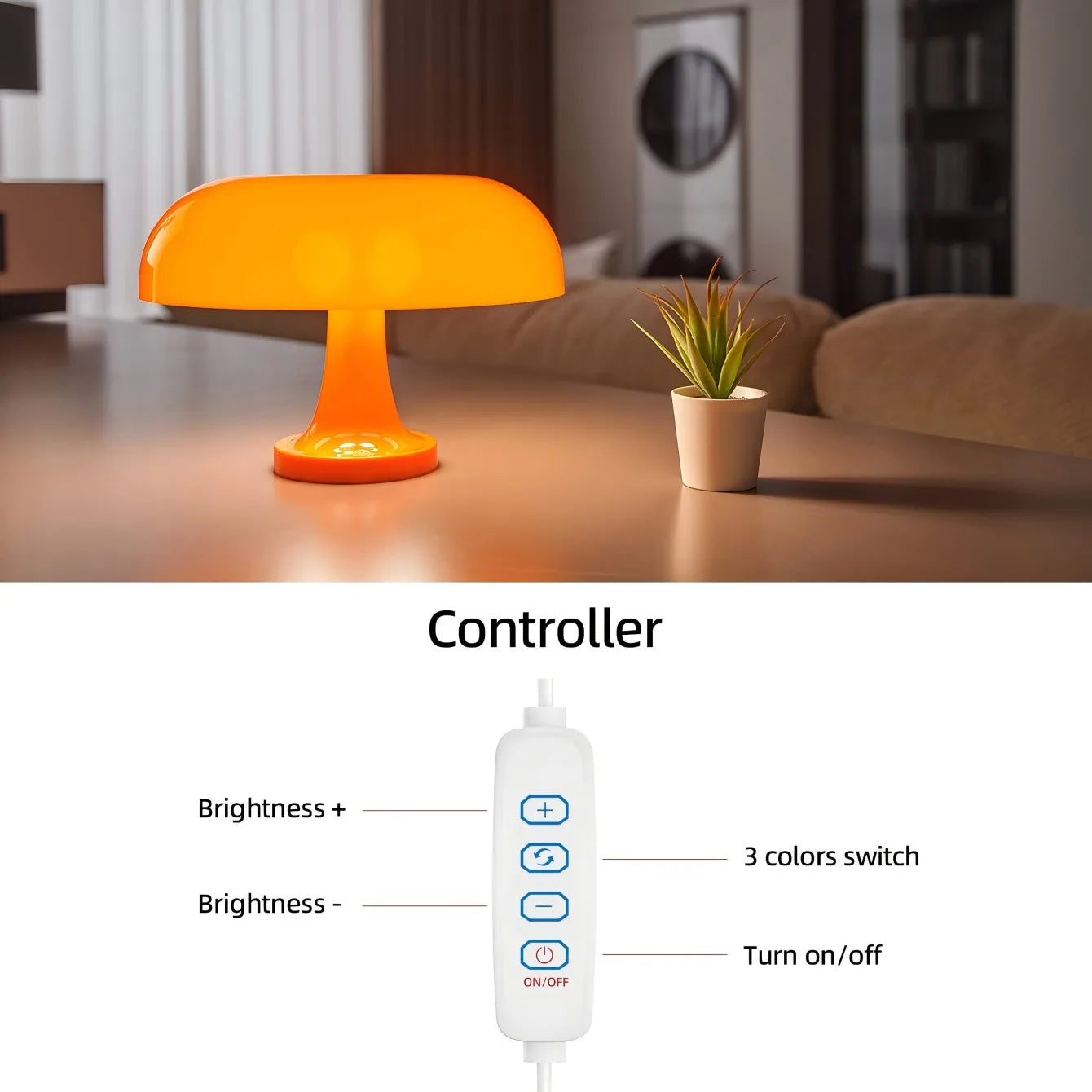 Bedroom Bedside Lamp → "Dreamy Bedside Companion – Soft Nightlight
