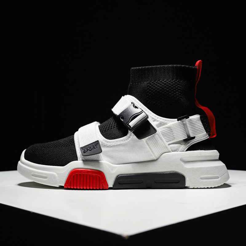 High-Top Socken-Sneaker | Herrenschuhe im koreanischen Stil NOOR08