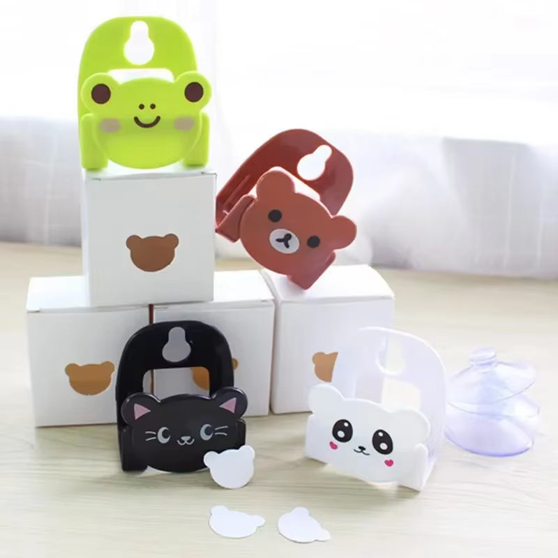 Cute Cartoon Kitchen Sponge Holder - Decorative Storage Organizer Rack