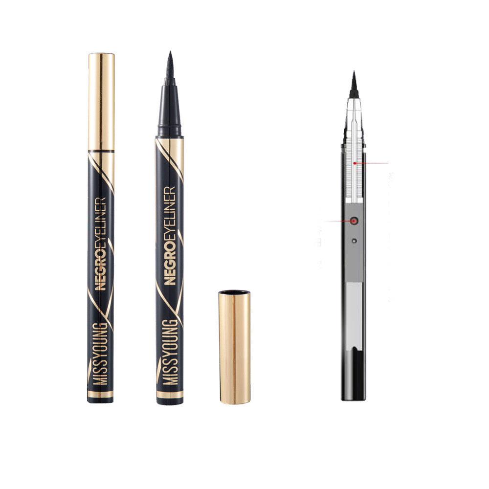 Wasserfester Eyeliner Schwarz – Langanhaltend & Schweißresistent NOOR08