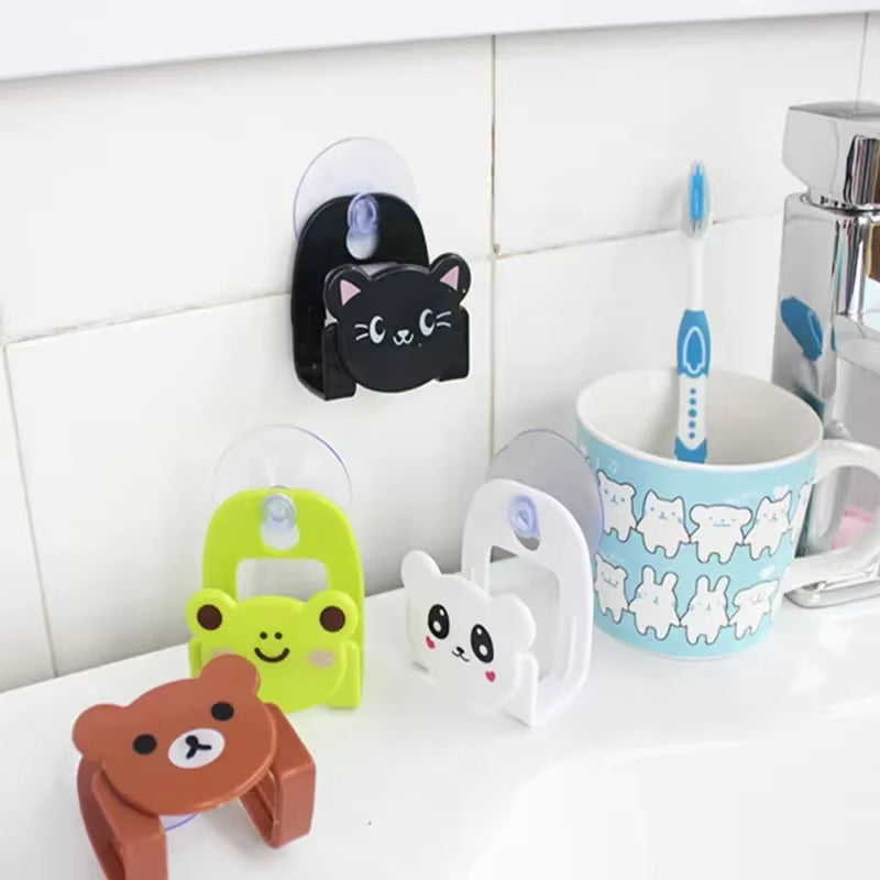 Cute Cartoon Kitchen Sponge Holder - Decorative Storage Organizer Rack