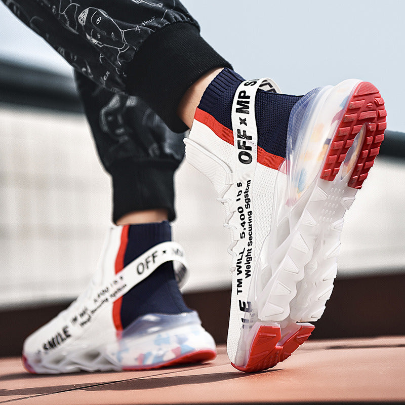 Herren High Top Socken Sneaker | Luxus, leicht & atmungsaktiv NOOR08