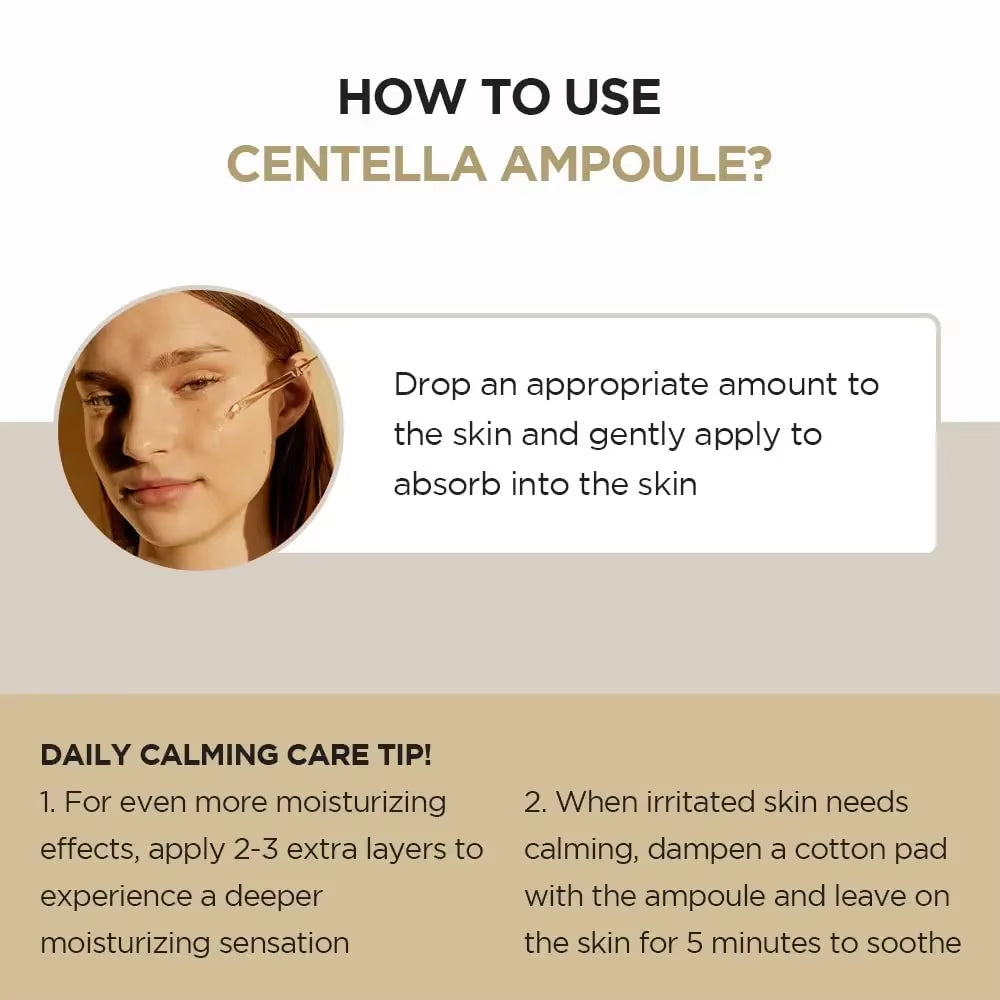 K-Beauty | SKIN1004 Centella Ampoule 100ml - Calming & Hydrating Serum for Sensitive Skin