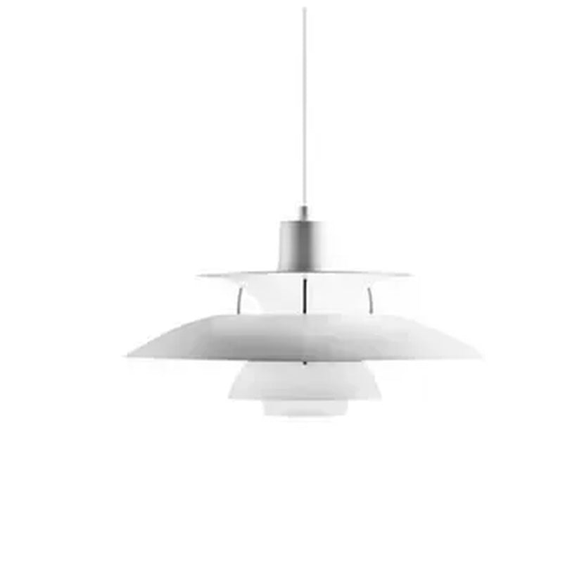 Nordic Rainbow Umbrella Chandelier – Modern LED Pendant Light for Dining/Living Room