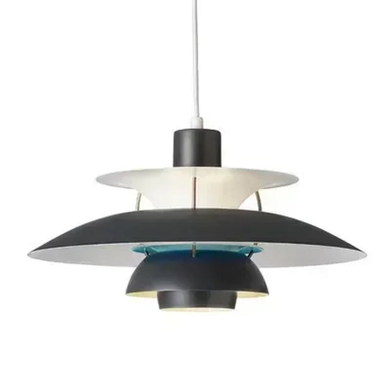Nordic Rainbow Umbrella Chandelier – Modern LED Pendant Light for Dining/Living Room