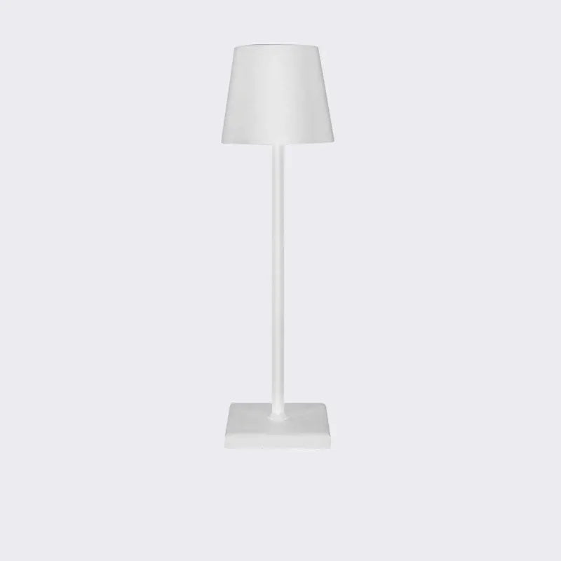 Retro Metal Touch Table Lamp - LED Rechargeable Night Light for Bar Bedroom