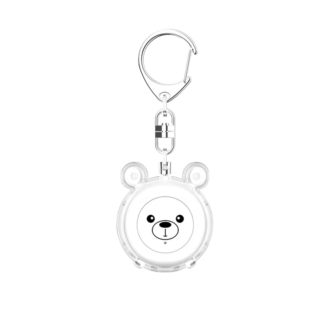Portable Type-C Rechargeable Personal Safety Alarm (Keychain Siren for Women, Kids, Elderly)