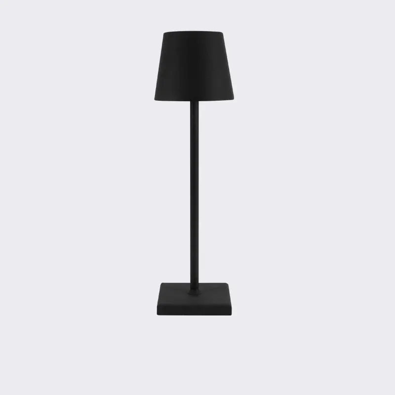 Retro Metal Touch Table Lamp - LED Rechargeable Night Light for Bar Bedroom