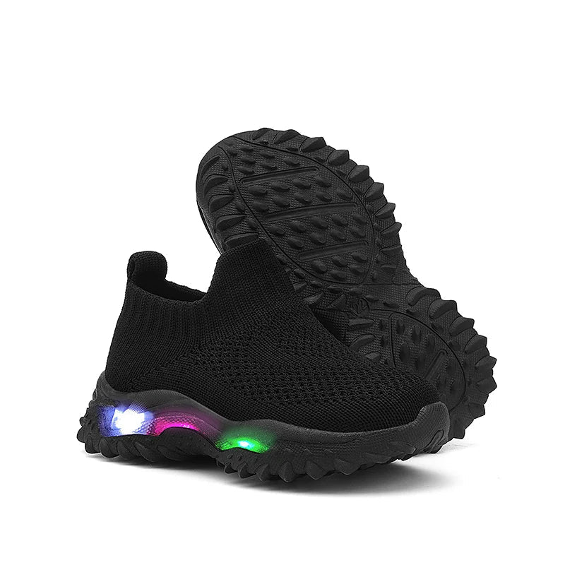 Leucht-Sneaker für Kinder | Atmungsaktive LED-Schuhe NOOR08