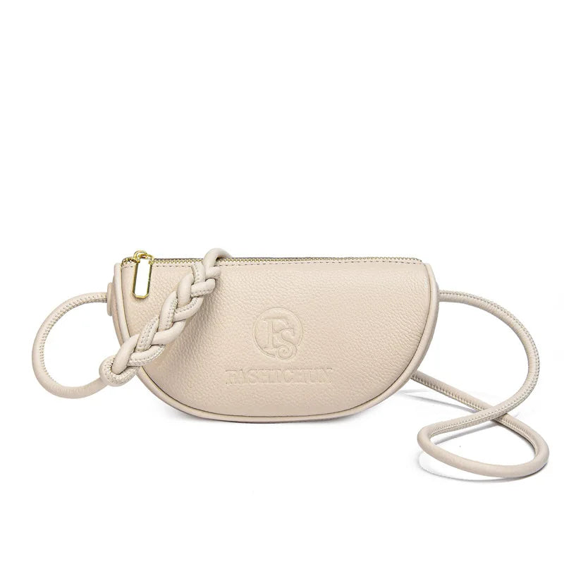 Mini-Handtasche, Damen, echtes Leder, Crossbody-Tasche NOOR08