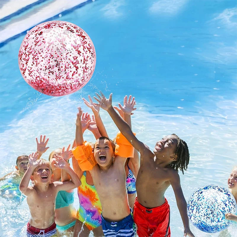 Einhorn & Flamingo Pool-Spielzeug Set – Aufblasbarer Strandball & Schwimmring für Sommer-Wasserparty