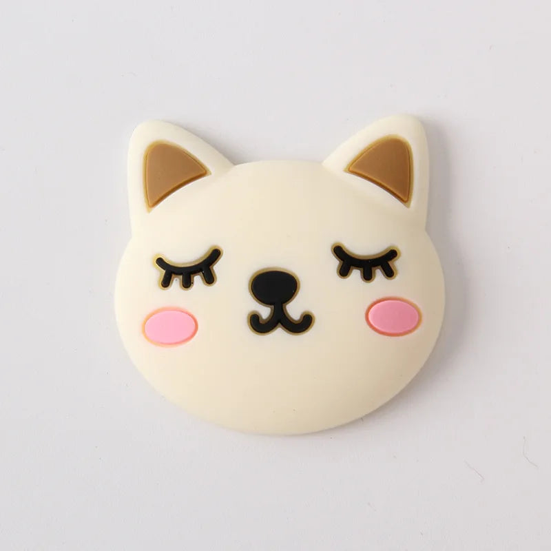 JCD Türstopper Silikon (2er Set) - Selbstklebender Wandschutz NOOR08