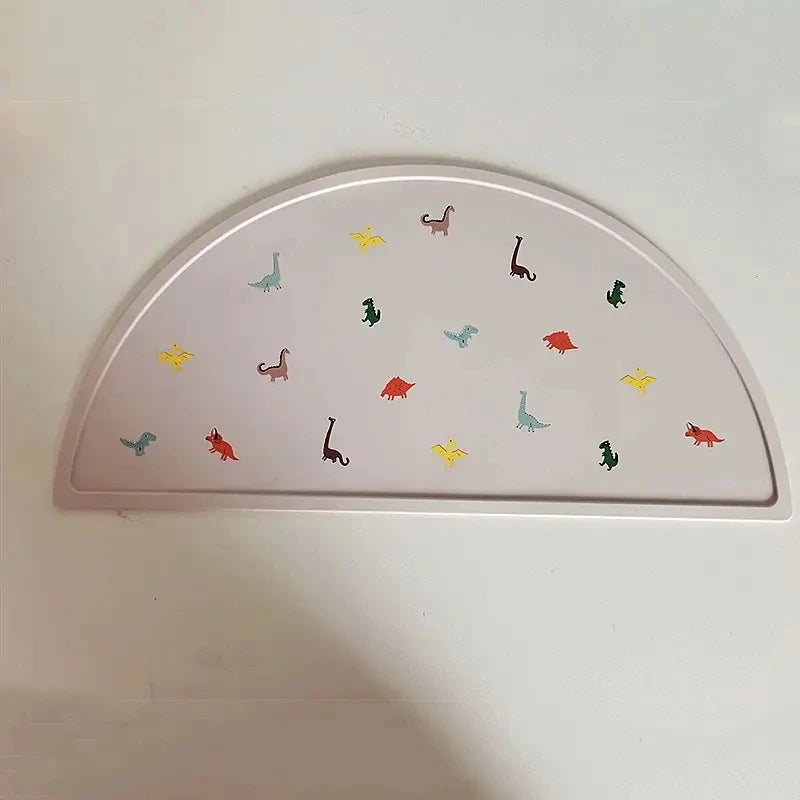 Baby Silikon-Platzset – Wasserdichte & Ölbeständige Essunterlage für Kinder & Schulanfänger