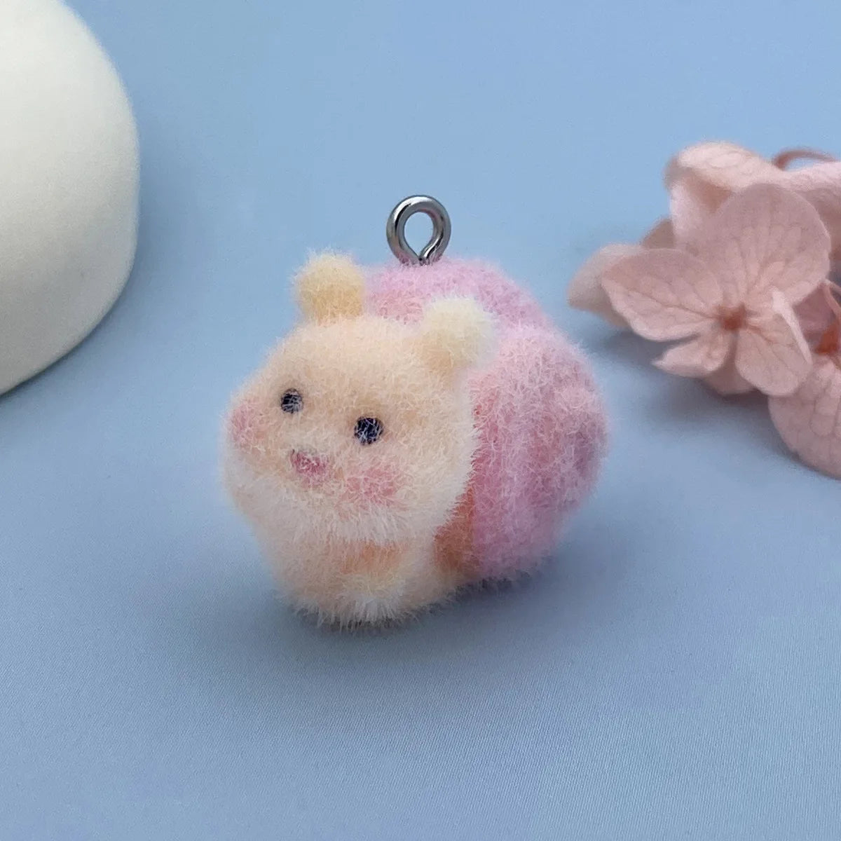 3D Harz Anhänger Schnecke & Kuh DIY Schmuck NOOR08