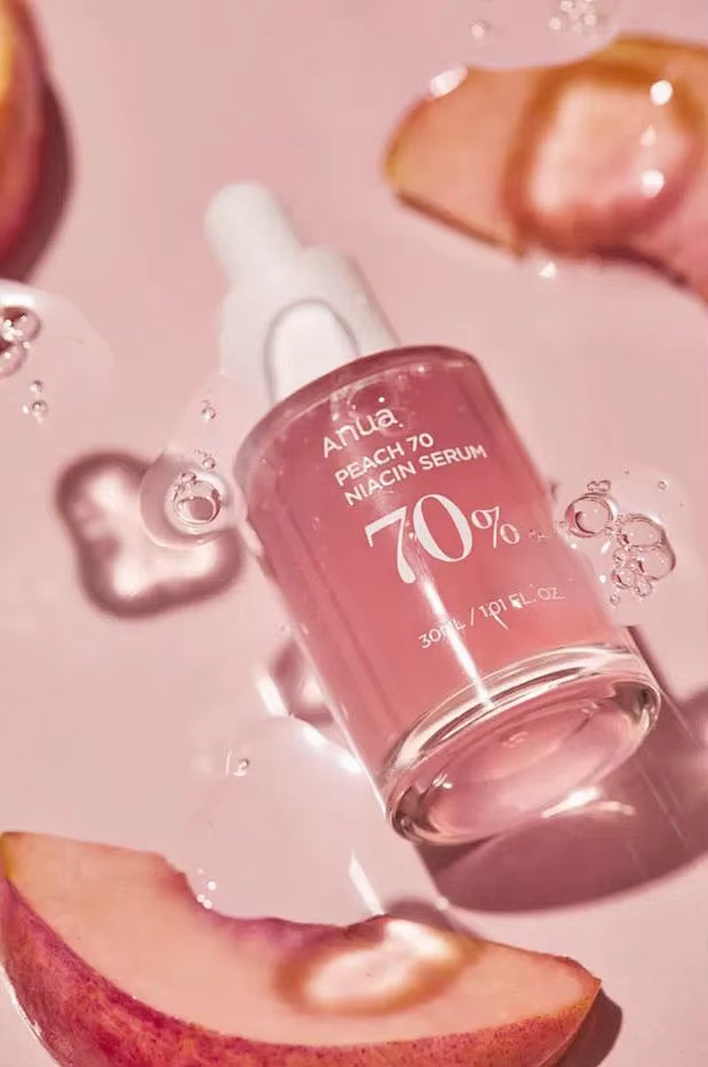 K-Beauty Anua Peach Niacinamide Serum 30ml | For Glass Skin & Radiance