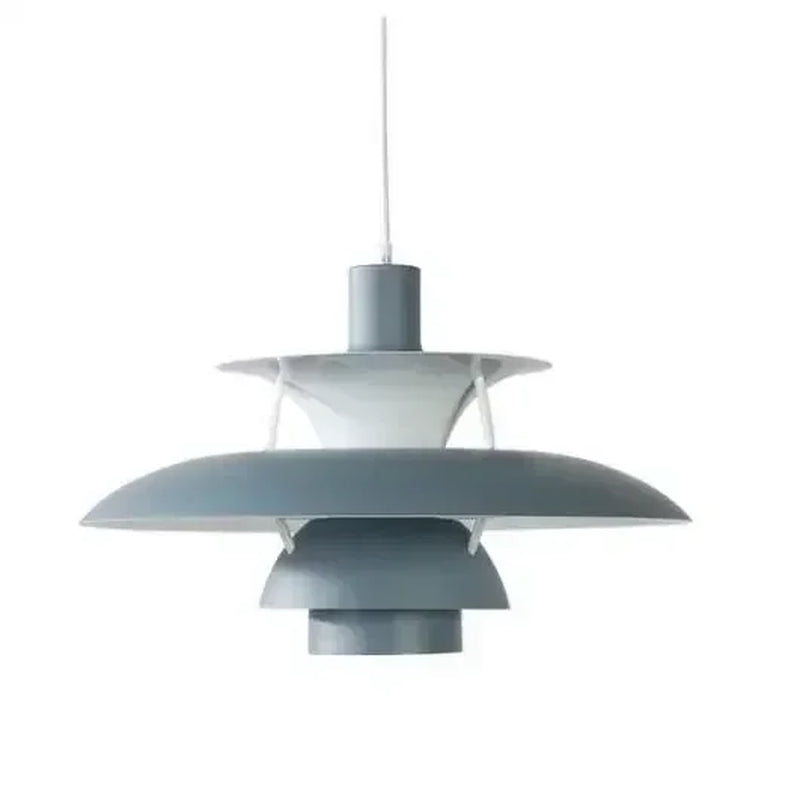 Nordic Rainbow Umbrella Chandelier – Modern LED Pendant Light for Dining/Living Room