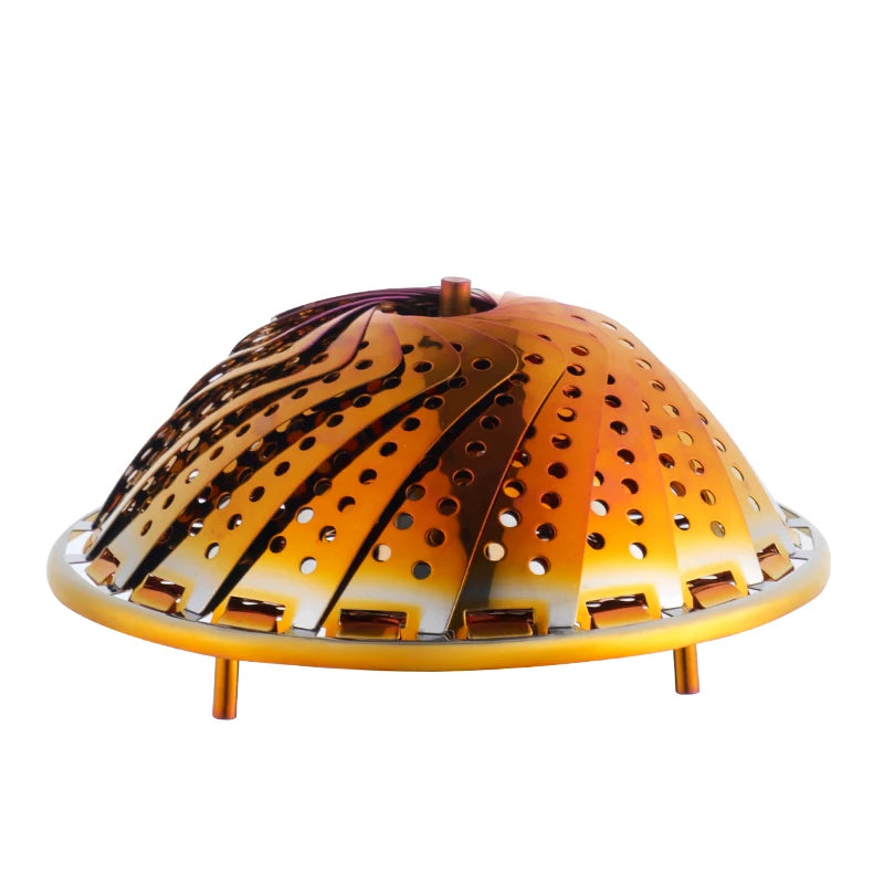 Premium Stainless Steel Folding Steamer Basket - Versatile Kitchen Essential for Perfectly Cooked Vegetables and More!