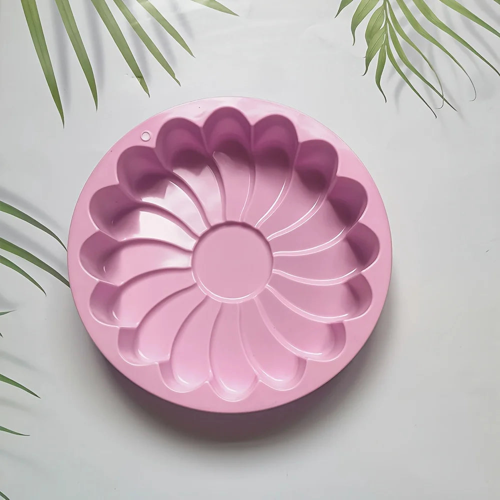 Sunflower Silicone Baking Mold - Versatile Kitchen Tray for Cake, Bread & Chocolate