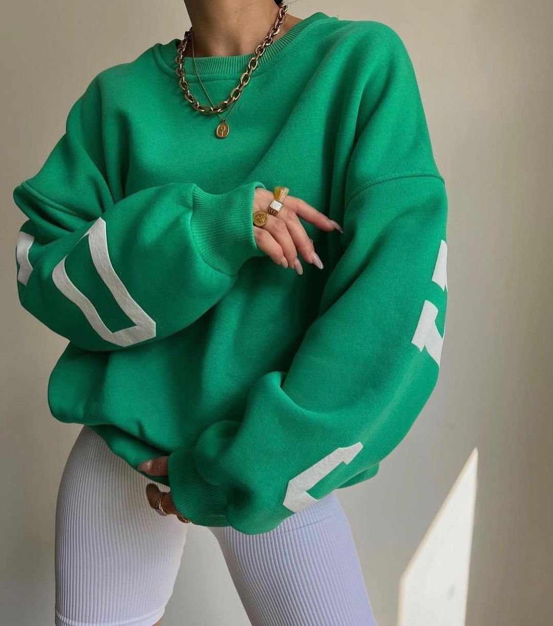 Damen Print-Sweatshirt | Dickes, bequemes Oberteil mit Muster NOOR08