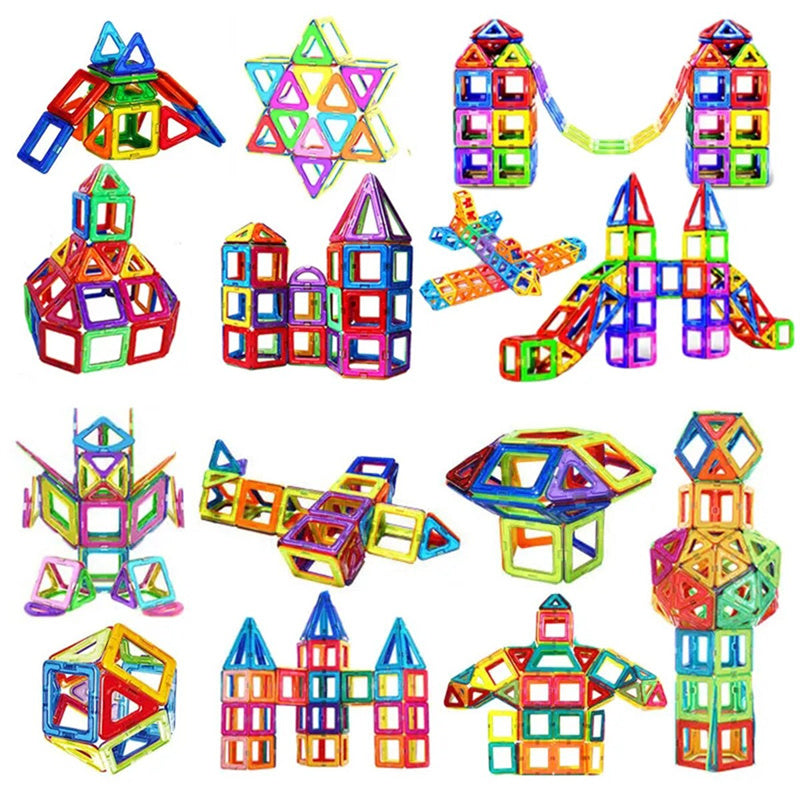 Magnet-Bausteine | DIY Konstruktions-Spielzeug für Kinder NOOR08