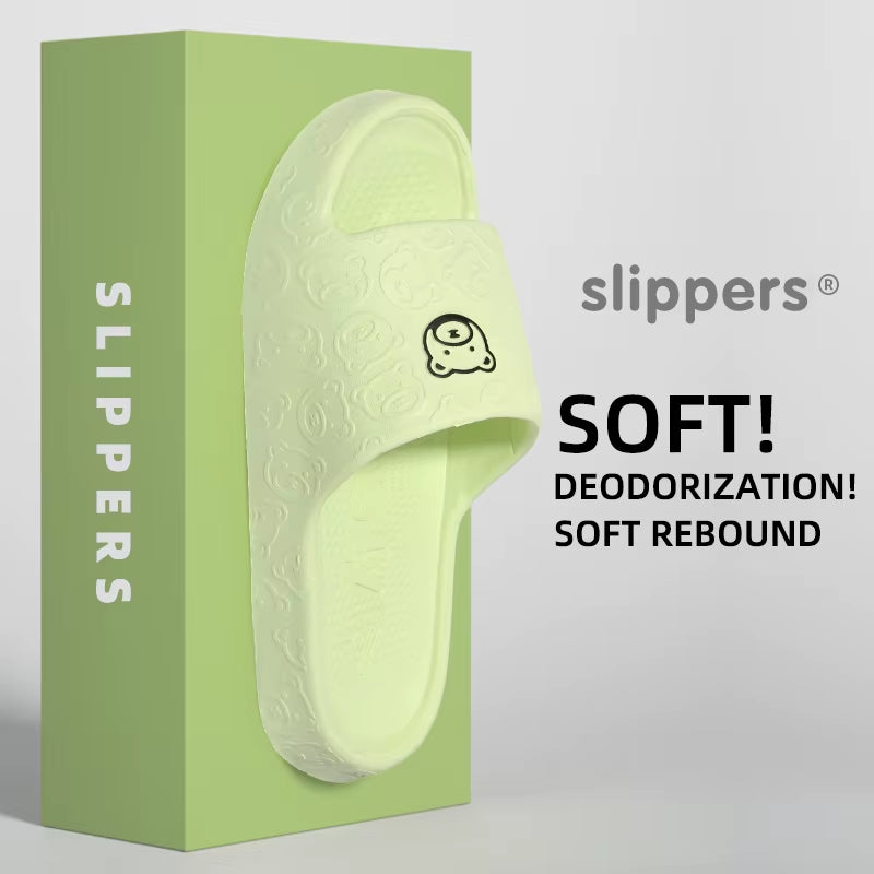 Women's Non-Slip EVA Indoor Slippers - Bathroom Home Sandals