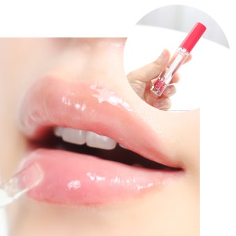 Milk Touch Dear Thing Glow Effect Lip Plumper (01 Clear Maxi) - Für volle, glänzende Lippen 2SET NOOR08