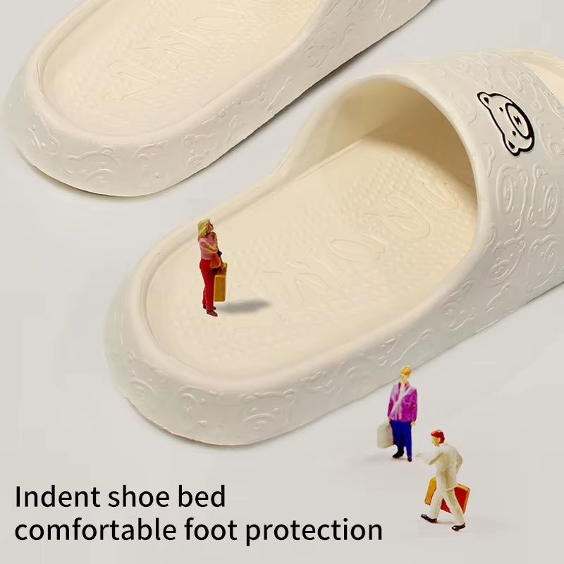 Women's Non-Slip EVA Indoor Slippers - Bathroom Home Sandals