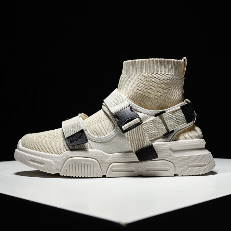 High-Top Socken-Sneaker | Herrenschuhe im koreanischen Stil NOOR08