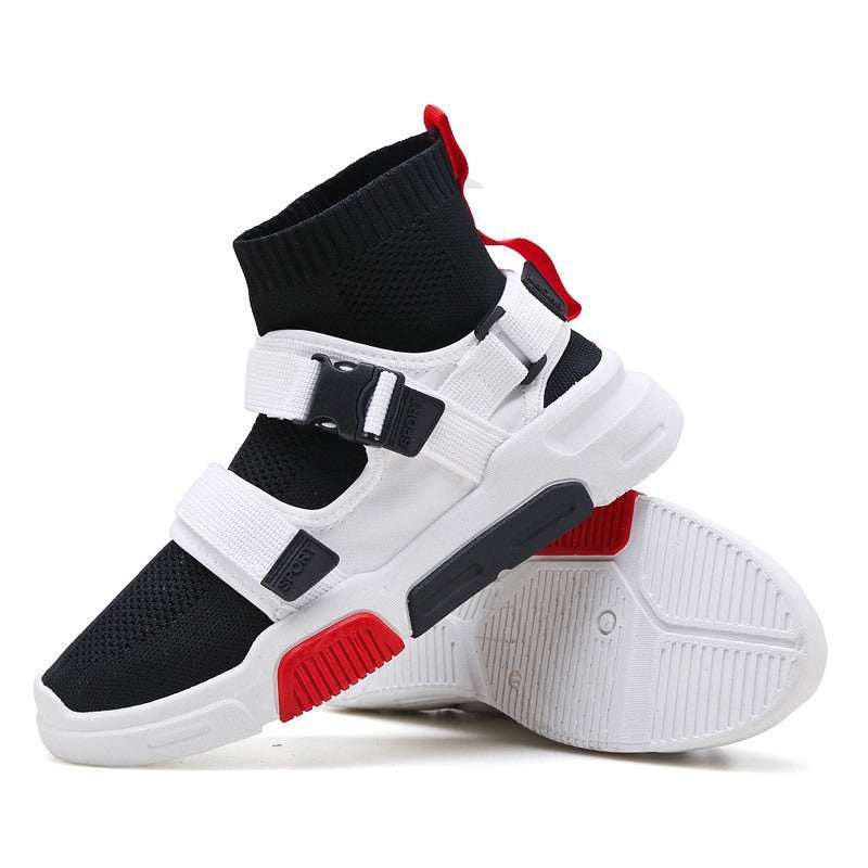 High-Top Socken-Sneaker | Herrenschuhe im koreanischen Stil NOOR08