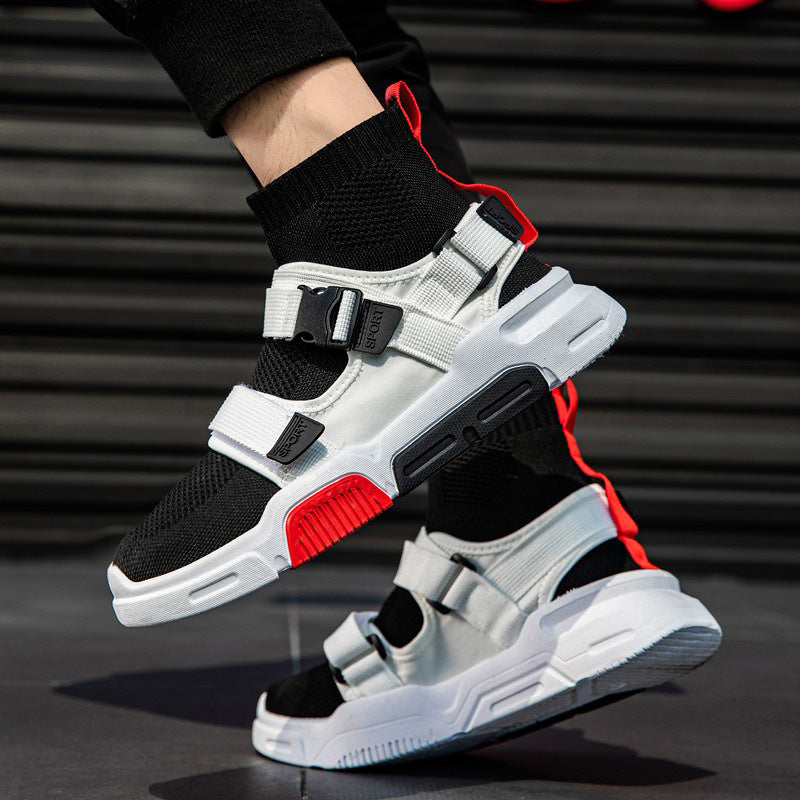 High-Top Socken-Sneaker | Herrenschuhe im koreanischen Stil NOOR08