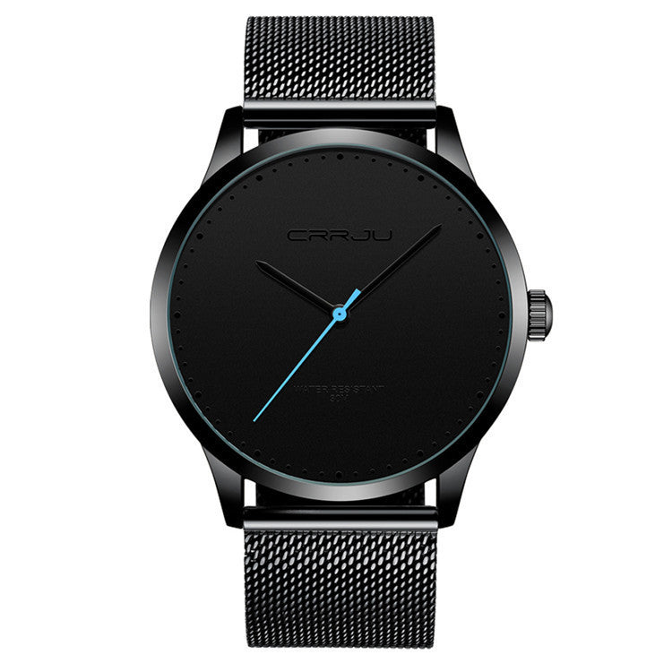 Ein stilvolles Accessoire für Männer! Diese modische Edelstahl-Uhr hat ein hochwertiges Mesh-Armband und ist perfekt für jeden Anlass.