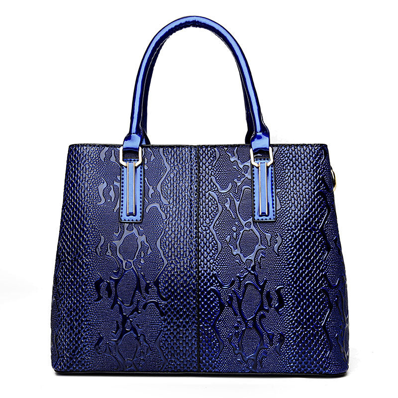 Yogodlns Damen Leder Handtasche Luxus Umhängetasche Tote NOOR08