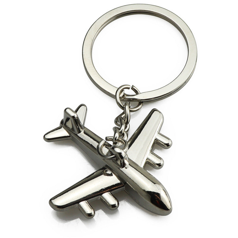 Metall Flugzeug Schlüsselanhänger | Herren-Modell-Schlüsselring NOOR08
