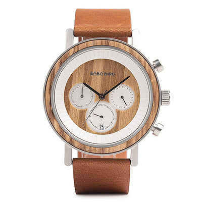 Herren Chronograph-Uhr | Wasserdicht & Quarzwerk NOOR08