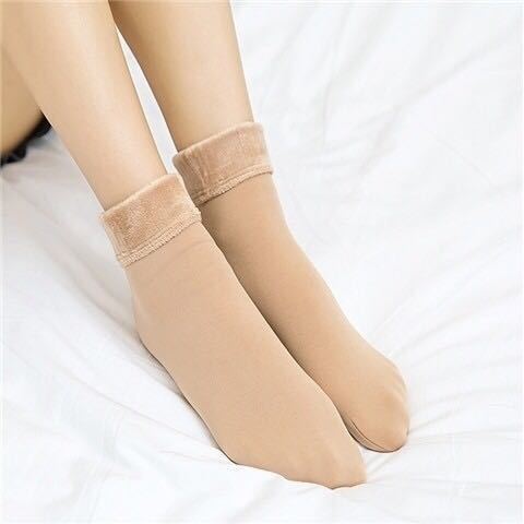Dicke Wintersocken für Damen | Lässige Plüsch-Bodensocken NOOR08