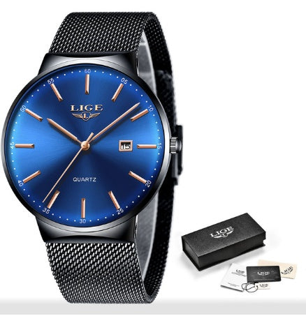 Ein Must-have für 2025! Diese wasserdichte Quarz-Uhr für Herren ist stilvoll, zuverlässig und vielseitig. Ein modernes Accessoire für jeden Mann.