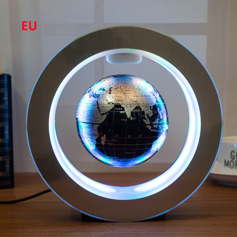 LED Weltkarte Schwebender Globus | Magnetische Levitation Lampe NOOR08
