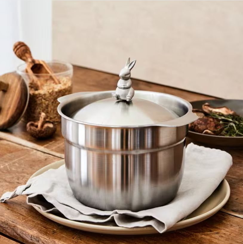 Rabbit: 5-Schicht Edelstahlkochtopf 20cm | Langlebig & Effizient