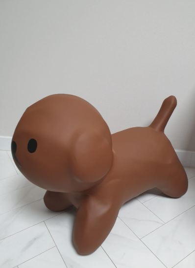 Kinder-Hüpfball im Hund & Hasen Design | Für Balance & Spiel NOOR08
