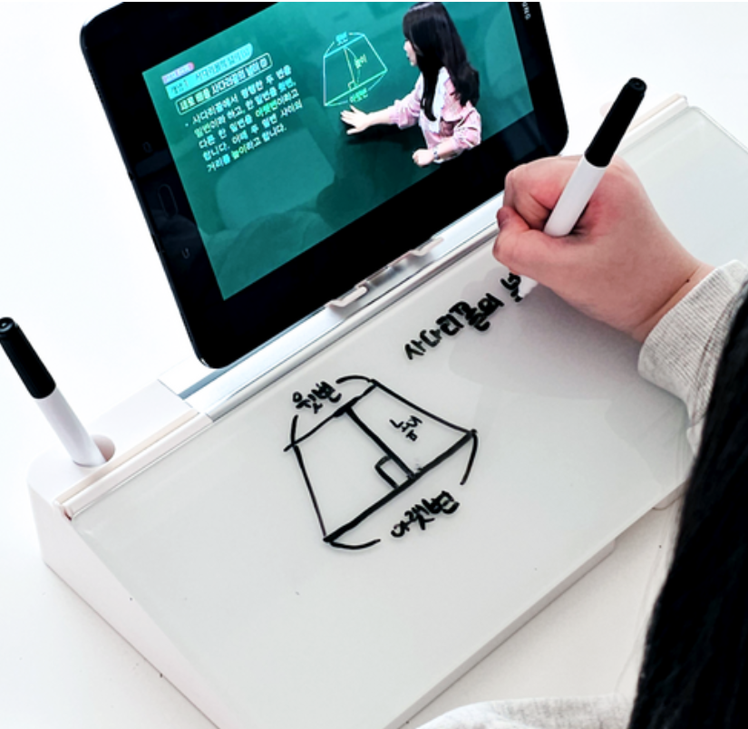 Korean Study Board Pro – Multifunktionaler Schreibtisch-Organizer mit Whiteboard NOOR08
