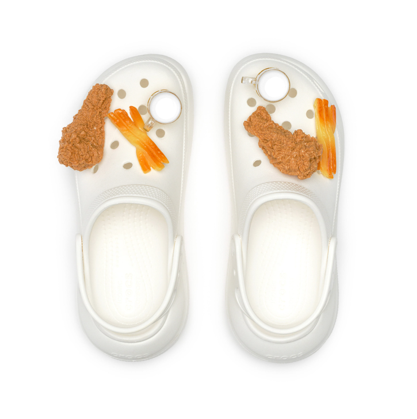 Chicken&Beer Crocs Charm / Chicken&Beer Anstecker – Funny Food Jibbitz Plug für Crocs & Clogs NOOR08