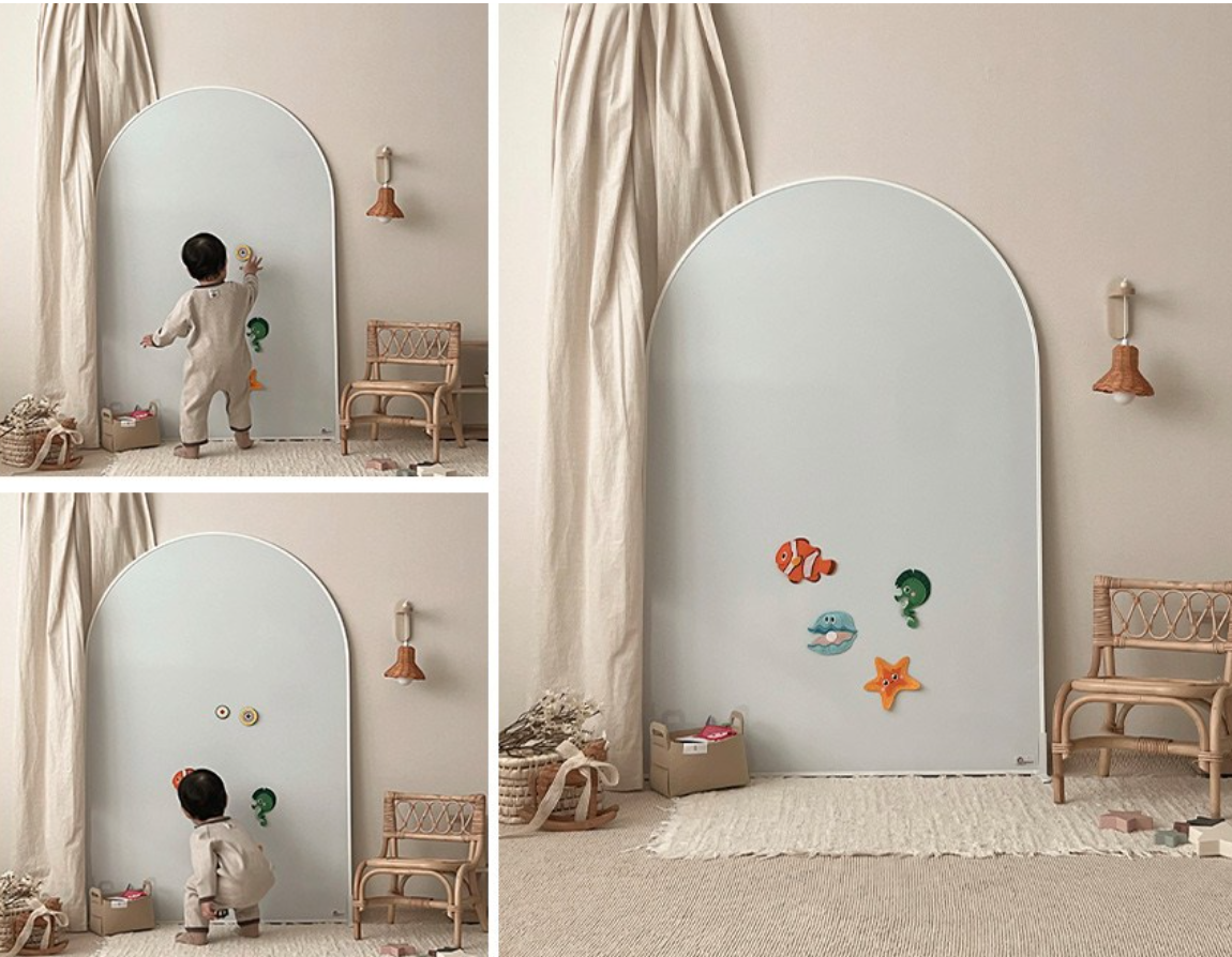 Stilvolles Lernbrett für Kinder | Dekorative Ergänzung & Design-Highlight fürs Kinderzimmer NOOR08