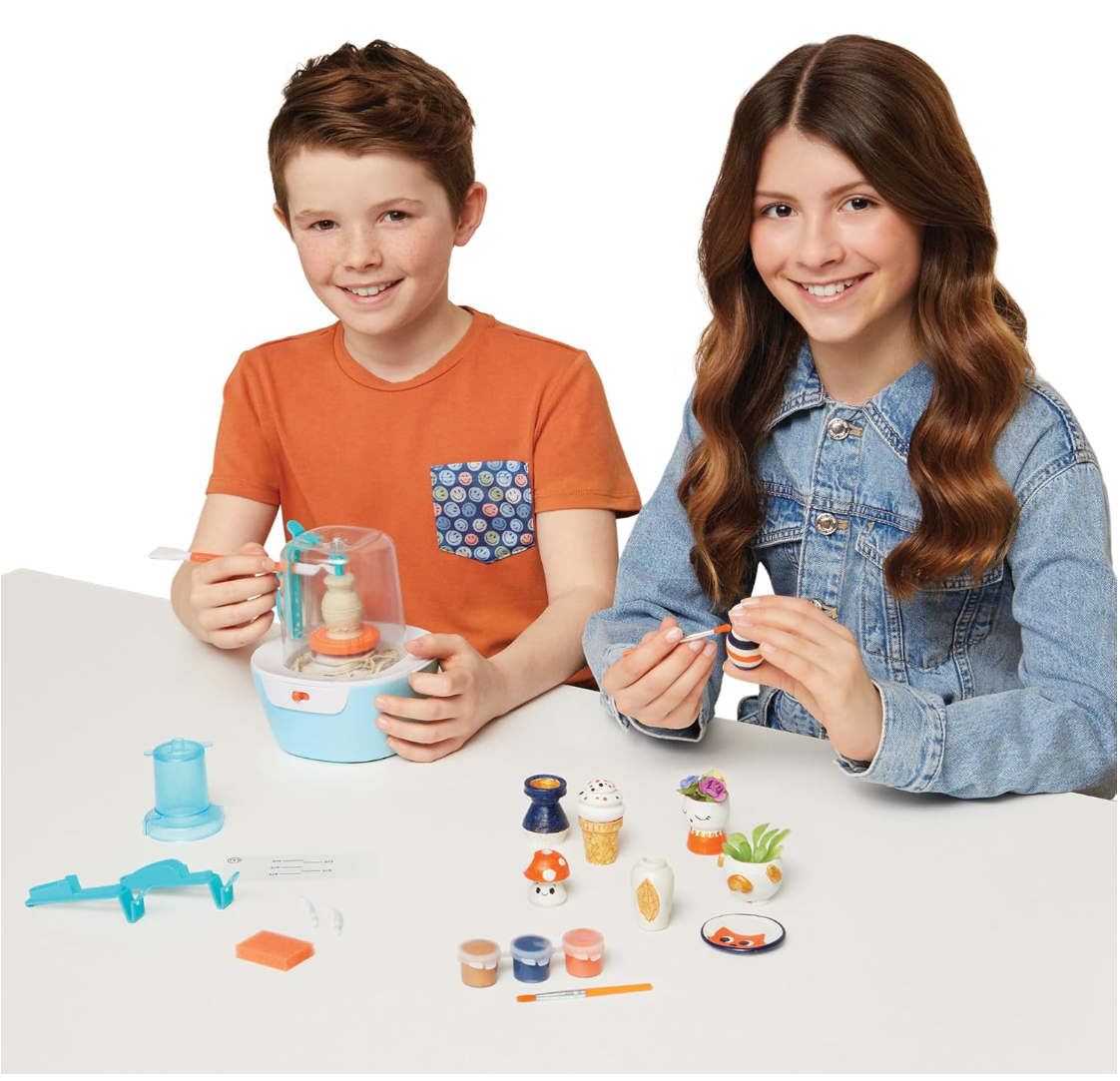 Make It Real: Mini Pottery Studio Töpferei-Set (26-tlg) NOOR08