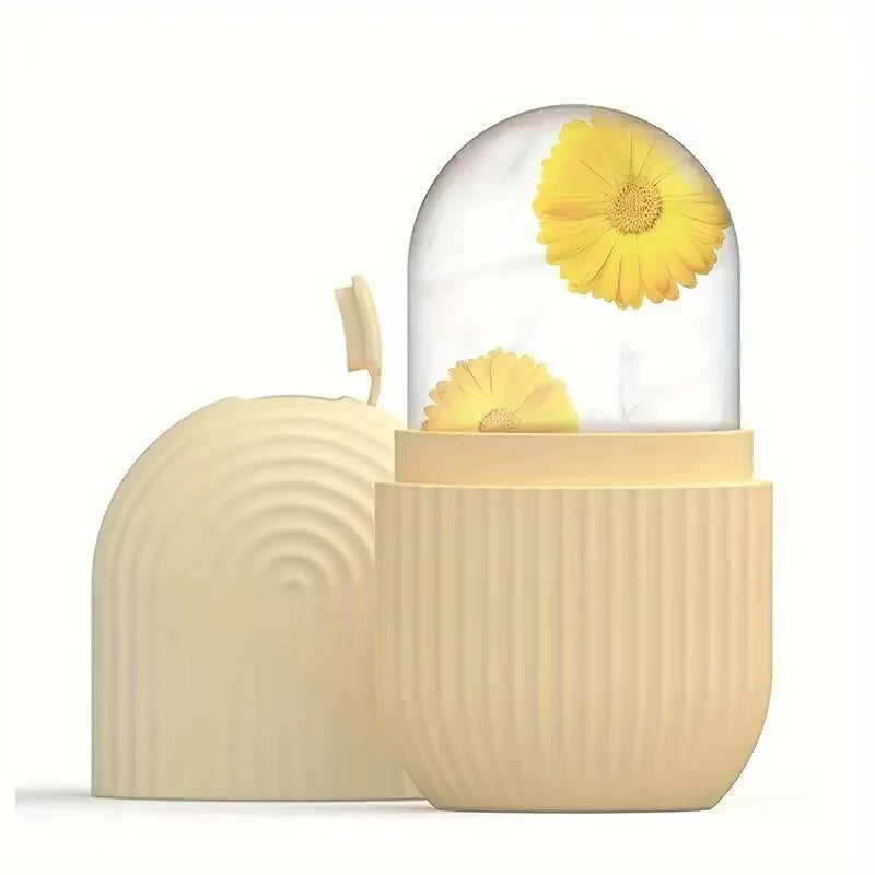 Silicone Ice Facial Massager Ball - Beauty Lifting Eye Roller Acne Treatment Tool