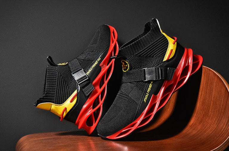 Fitness-Laufschuhe mit Dämpfung | Bequeme Herren Sportschuhe NOOR08