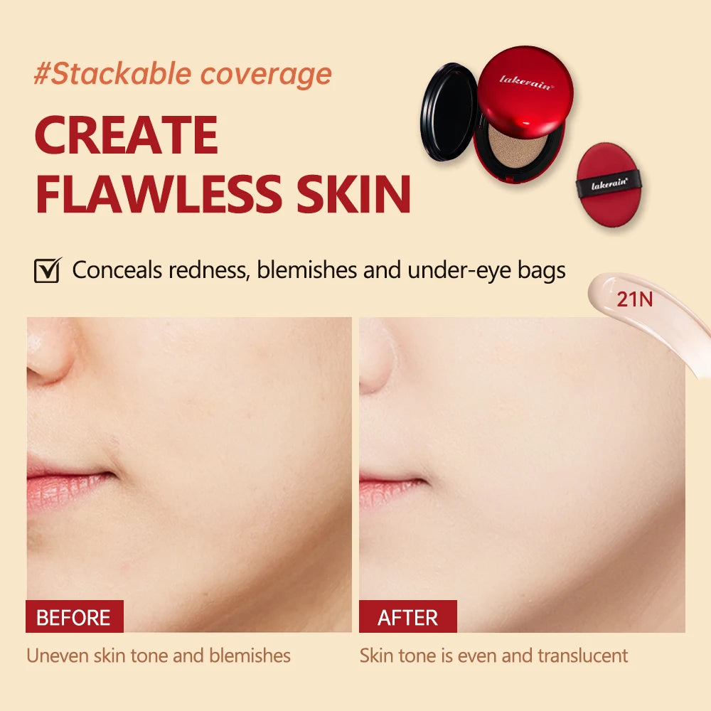 TIRTIR Cushion Foundation TIRTIR Covering Foundation Cushion Compact High Coverage Foundation Original Korean Makeup