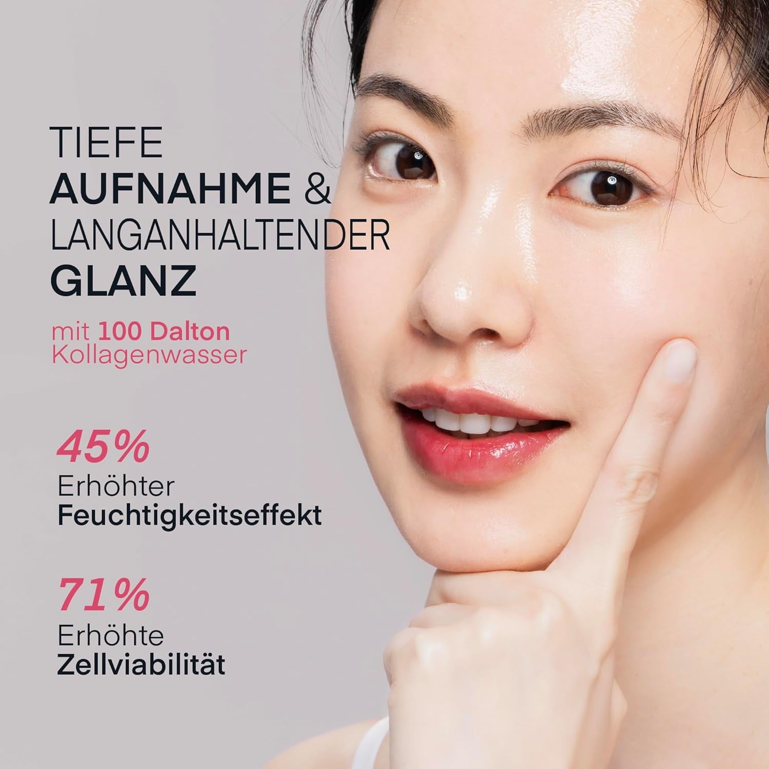 Kollagen Maske Overnight Korean Skincare: Gesichtsmaske Für Feuchtigkeit Faltenreduktion & Porenverfeinerung Mit Hyaluron - Real Deep Collagen Mask for Glass Skin, 4Ea X 33G [Hergestellt in Korea]