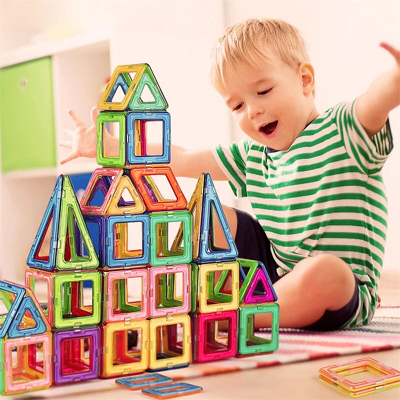 Magnet-Bausteine | DIY Konstruktions-Spielzeug für Kinder NOOR08