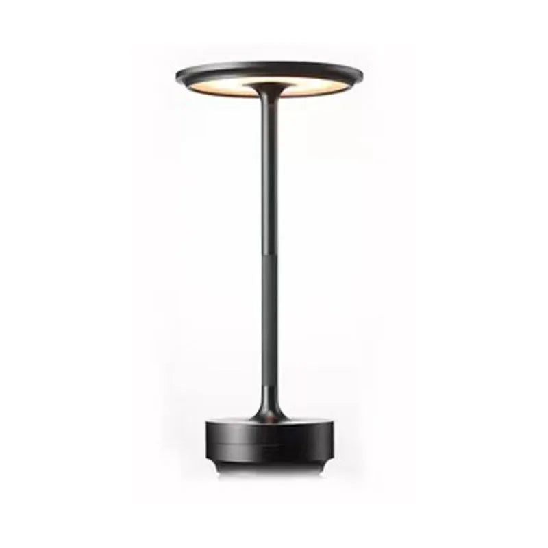Retro Design LED Desk Lamp - Touch Control USB Rechargeable Night Light