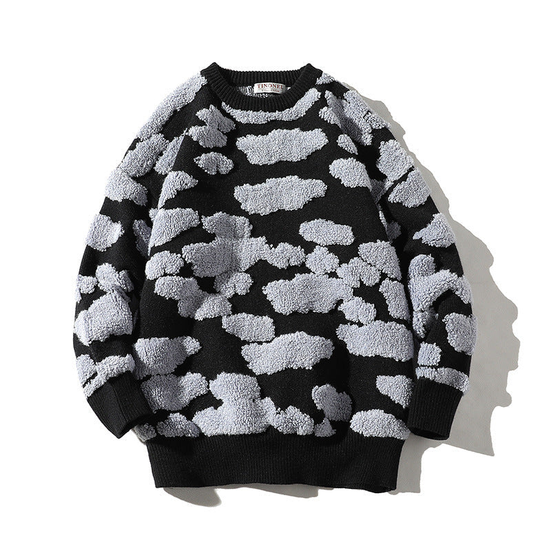 Partnerlook Cloud Pullover Damen Herbst Winter Neu NOOR08